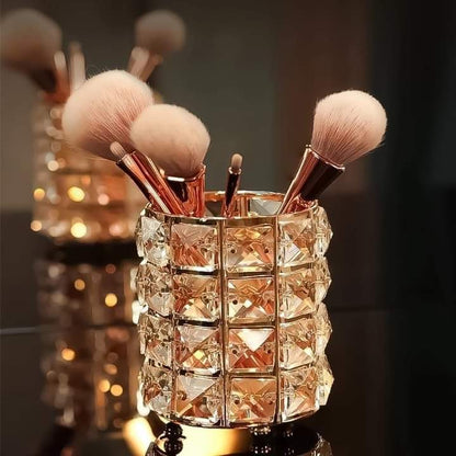 Crystal Makeup Brush Holder