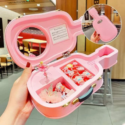 Guitar Violin Shape Jewellery Box