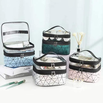 Double Layer Makeup Bag