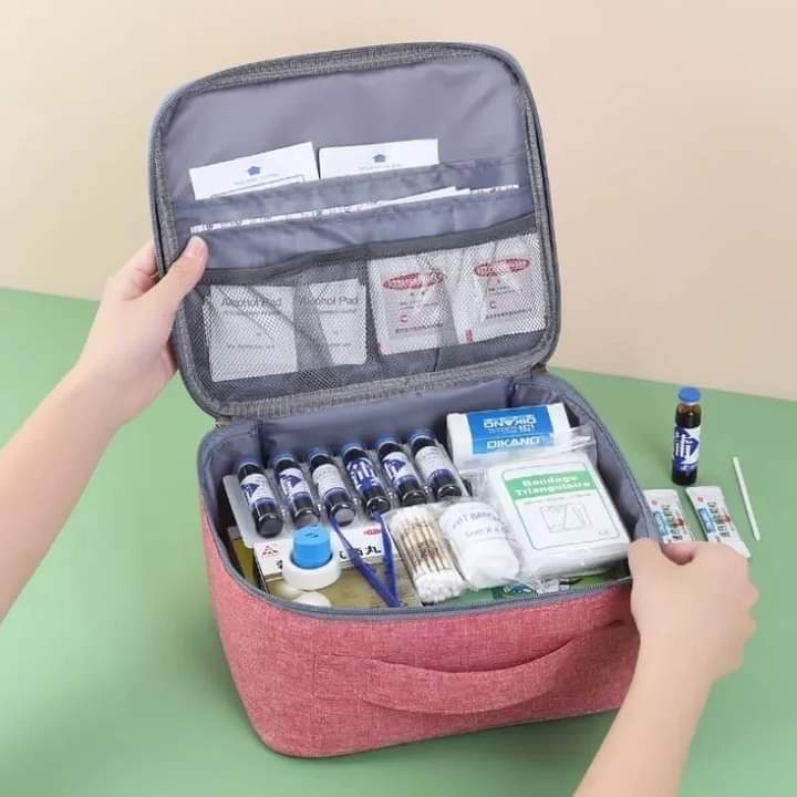 First Aid Medicine Bag