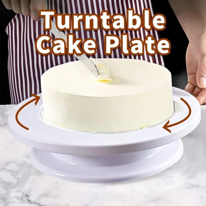 Cake Turntable Rotating Tray