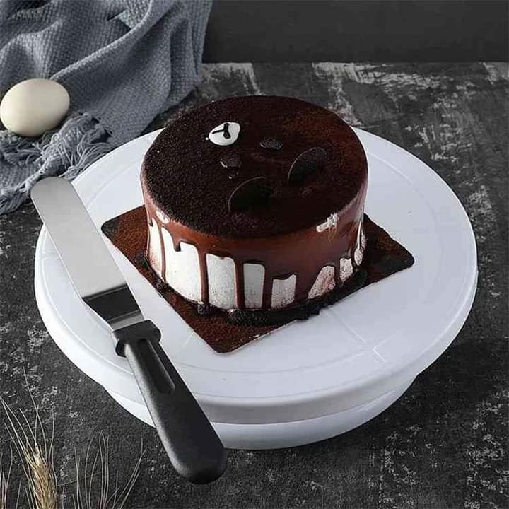 Cake Turntable Rotating Tray