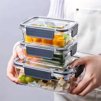 Food Grade Acrylic Preservatives Box (3pcs)