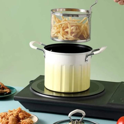 3L Deep Frying Pot With Lid