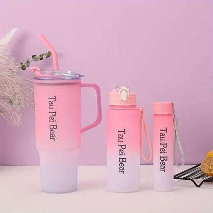 Pastel Bottle Set Pack Of Three Bottles