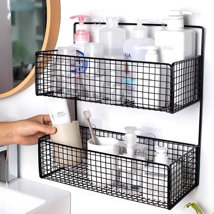 2 Layer Metal Storage Rack (Premium Quality)