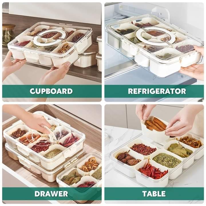 Luxury Foodgrade Refrigerator Storage And Seasoning Box