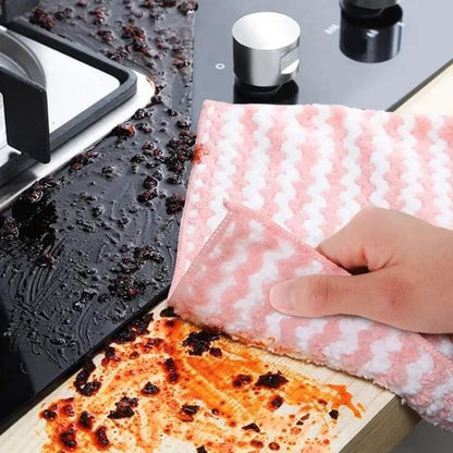 Super Absorbent Kitchen Cleaning Towel (4pcs)