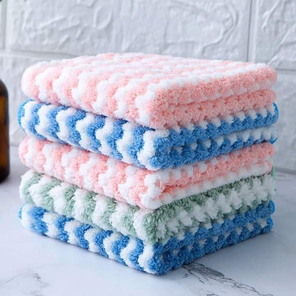 Super Absorbent Kitchen Cleaning Towel (4pcs)