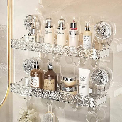 Light luxury Style Punch-Free Storage Rack