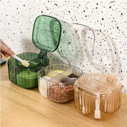 Luxury Acrylic Multilgrid Seasoning Box