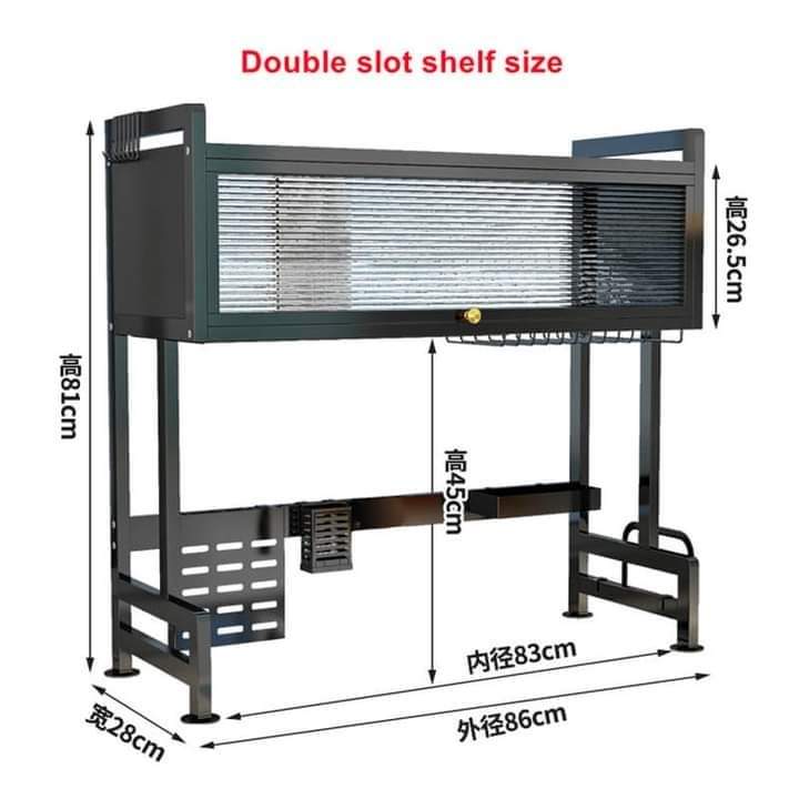Over The Sink Cabinet Rack 85cm Premium Quality