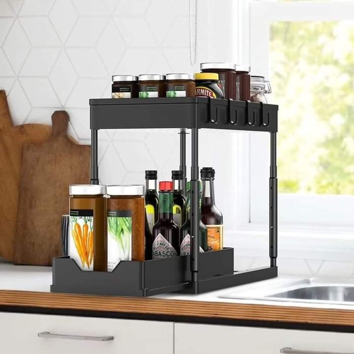 2 Layer Kitchen Storage Rack