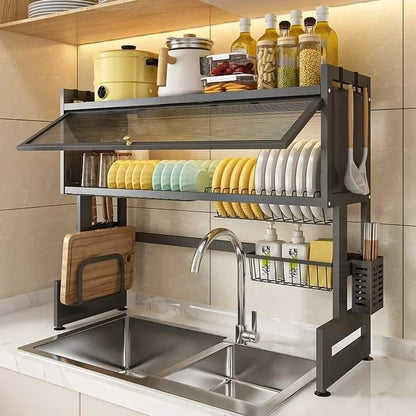 Over The Sink Cabinet Rack