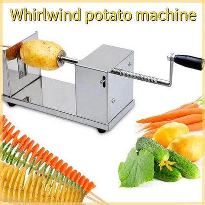 Stainless Steel Spiral Potato Chips Cutter