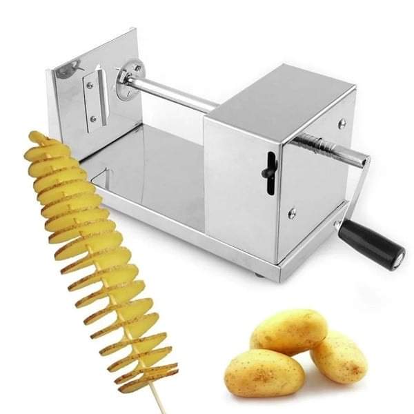 Stainless Steel Spiral Potato Chips Cutter