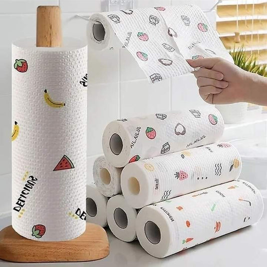 Reusable 50 Sheets Tissue Roll