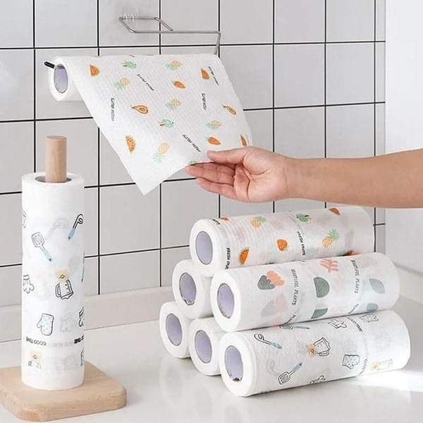 Reusable 50 Sheets Tissue Roll