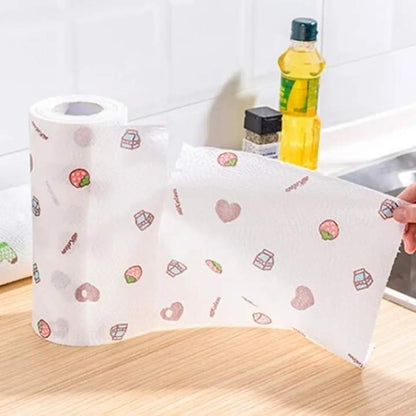 Reusable 50 Sheets Tissue Roll