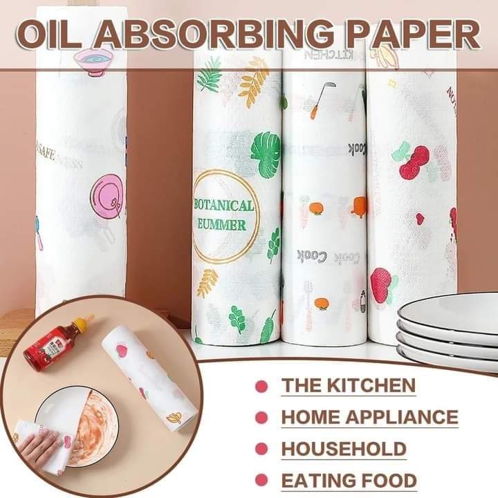 Reusable 50 Sheets Tissue Roll