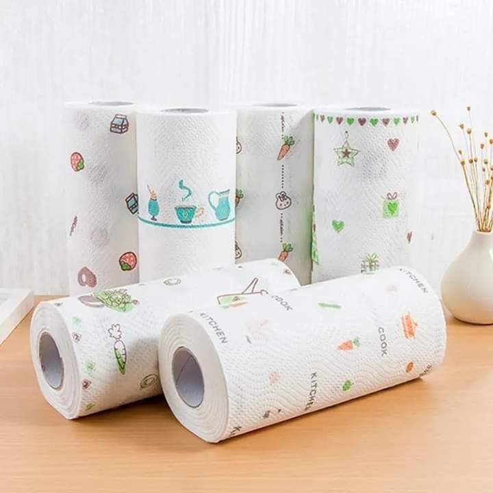 Reusable 50 Sheets Tissue Roll