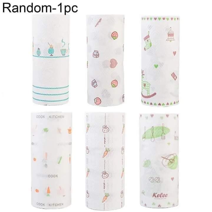 Reusable 50 Sheets Tissue Roll