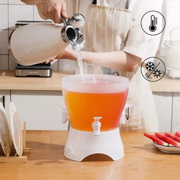 5L Capacity Rotatable Juice Dispenser