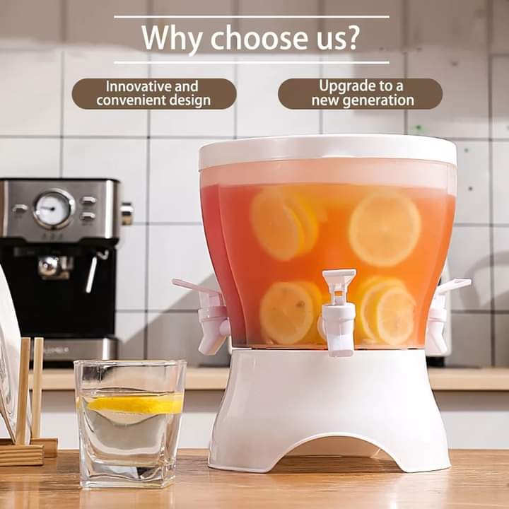 5L Capacity Rotatable Juice Dispenser