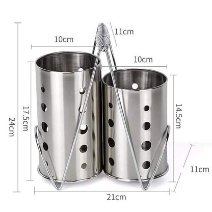 Stainless Steel Chopsticks Drain Rack