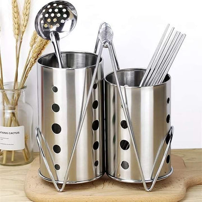 Stainless Steel Chopsticks Drain Rack