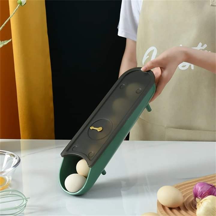 Auto Roll Egg Organizer