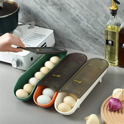 Auto Roll Egg Organizer