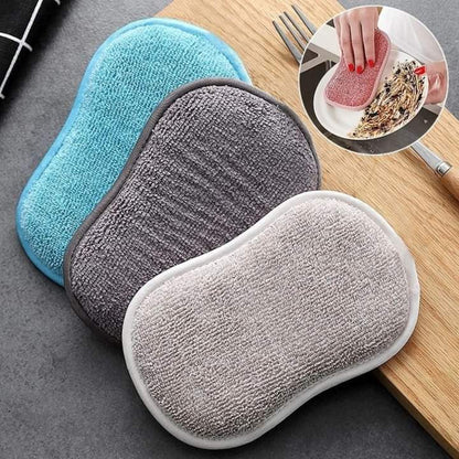 2 Sided Scrub Sponge Dishwasher (2pcs)