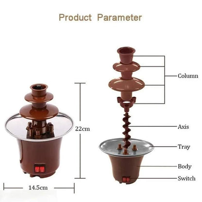 Electric Chocolate Fountain Machine