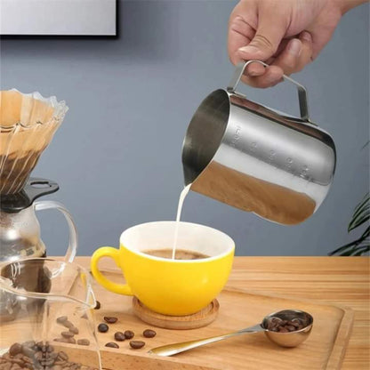 Stainless Steel Milk Frothing Pitcher