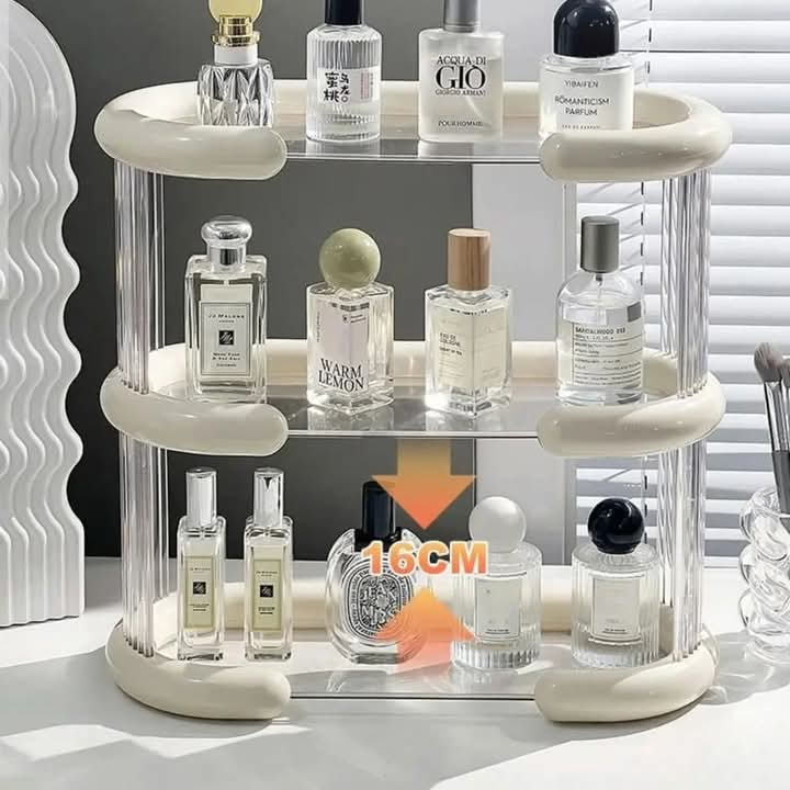 Multi-Layers Perfume And Cosmetic Stand