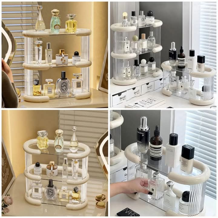 Multi-Layers Perfume And Cosmetic Stand