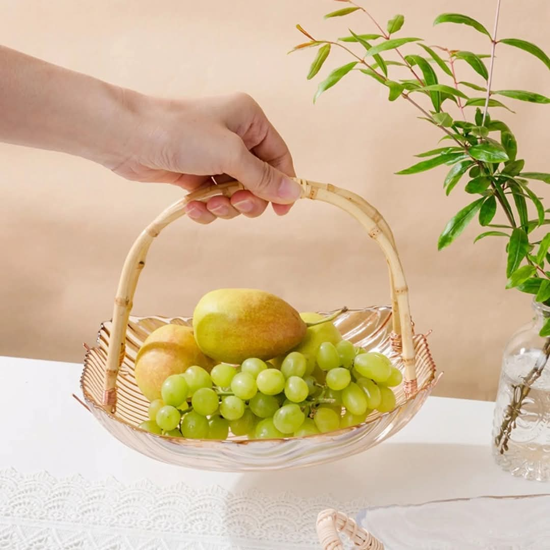 Portable Acrylic Dry Fruit Tray