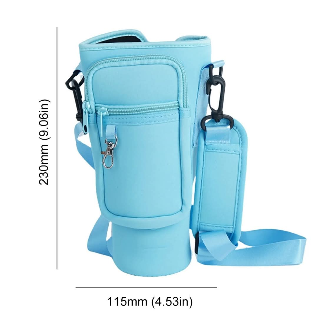 Tumbler Carrier Bag With Mobile Phone Pocket