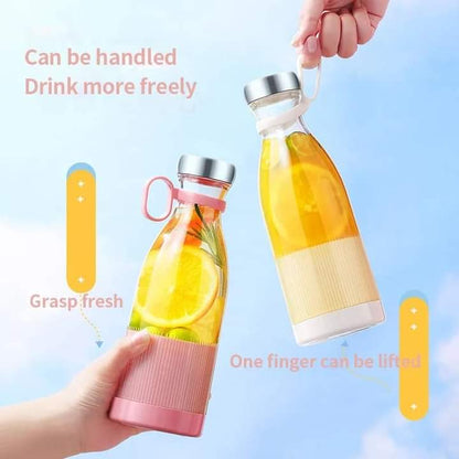 4 Blades Usb Rechargeable Juice Bottle