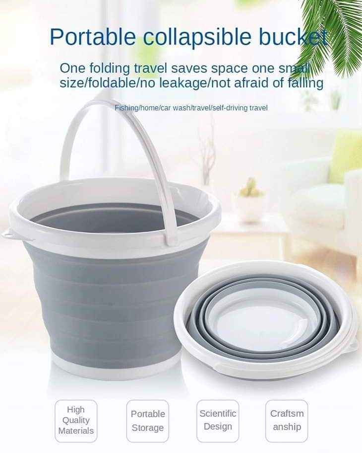 10L Foldable Bucket