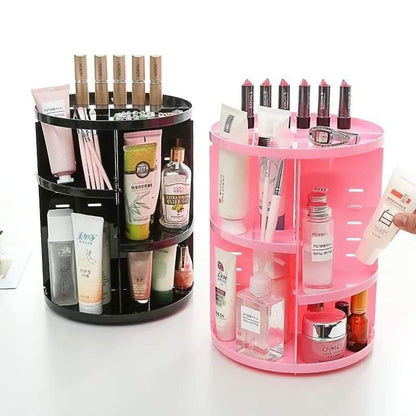 Large Capacity Rotating Cosmetic Organizer