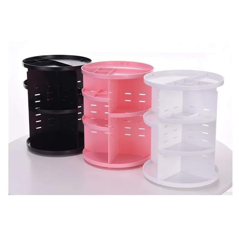 Large Capacity Rotating Cosmetic Organizer