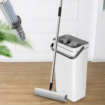 Microfiber Squeeze Mop With Bucket