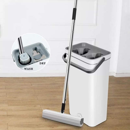 Microfiber Squeeze Mop With Bucket