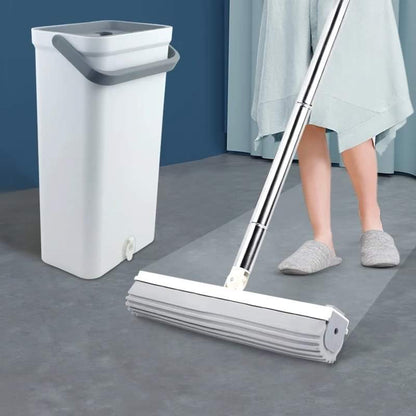 Microfiber Squeeze Mop With Bucket