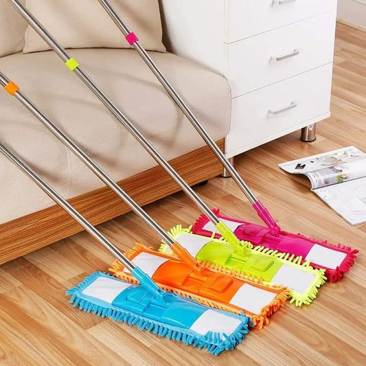 Telescopic Microfiber Flat Mop