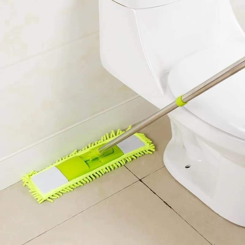 Telescopic Microfiber Flat Mop