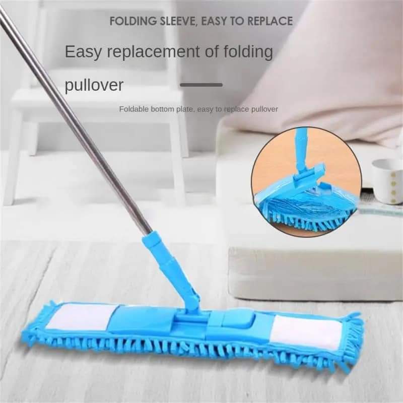 Telescopic Microfiber Flat Mop