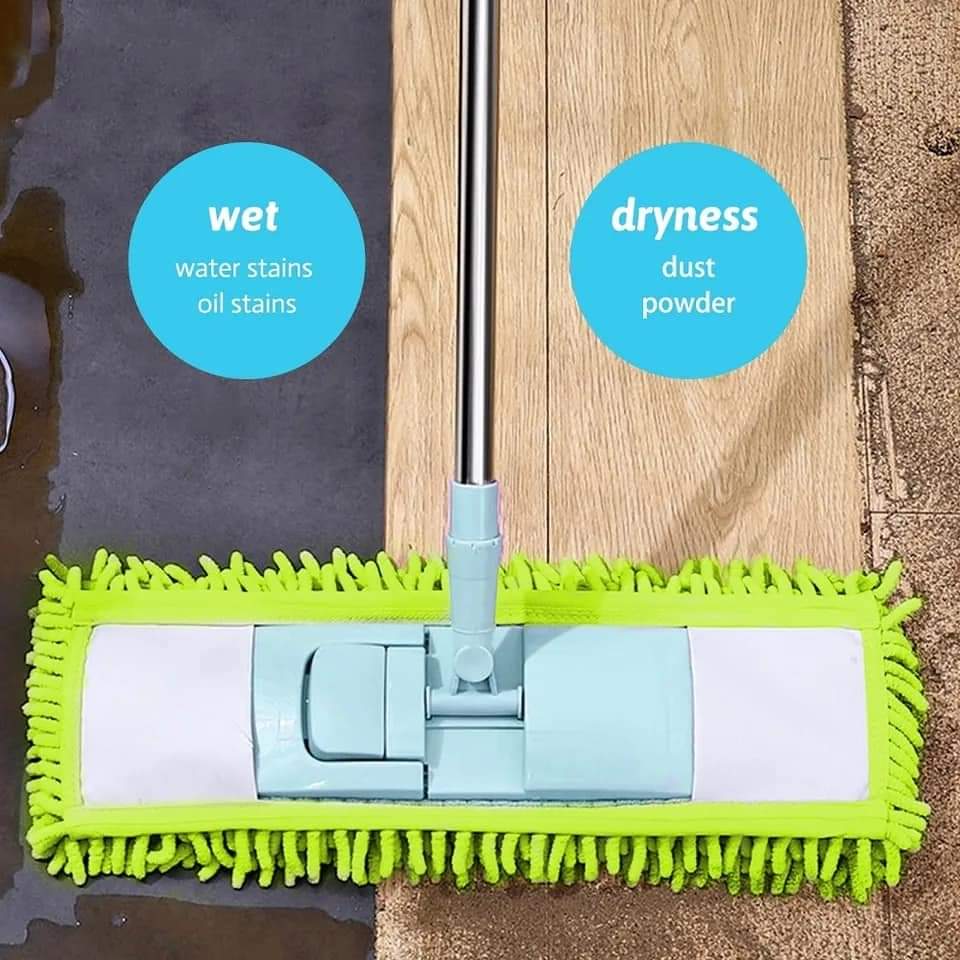 Telescopic Microfiber Flat Mop